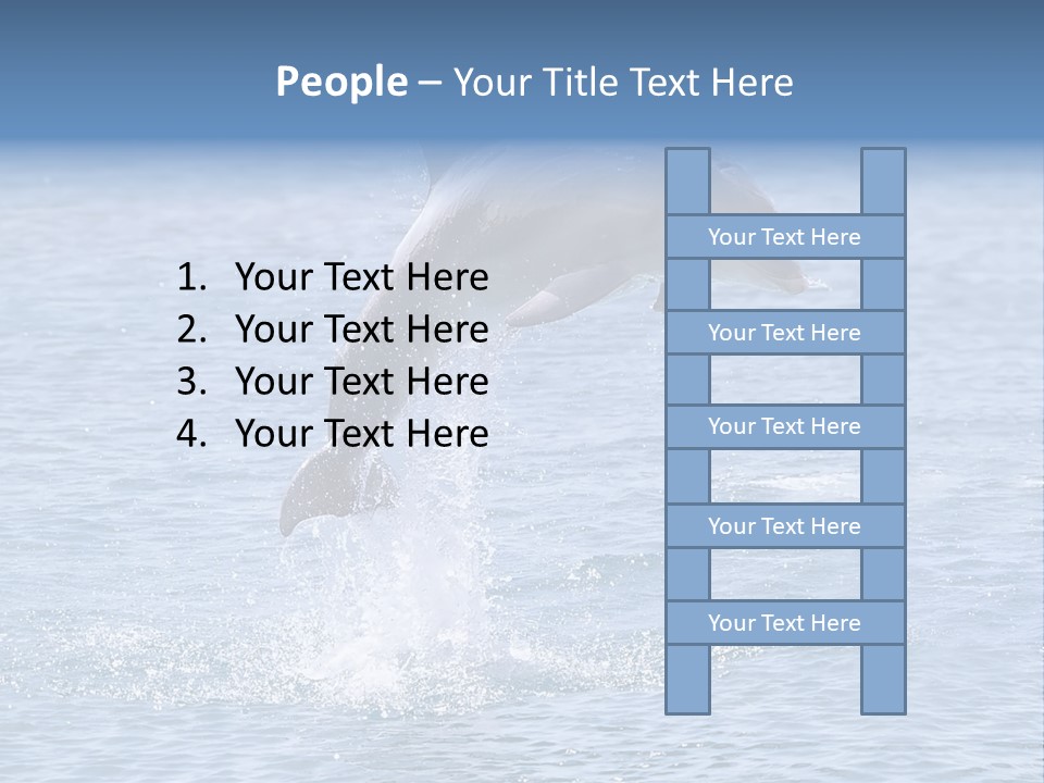 Board Group Character PowerPoint Template