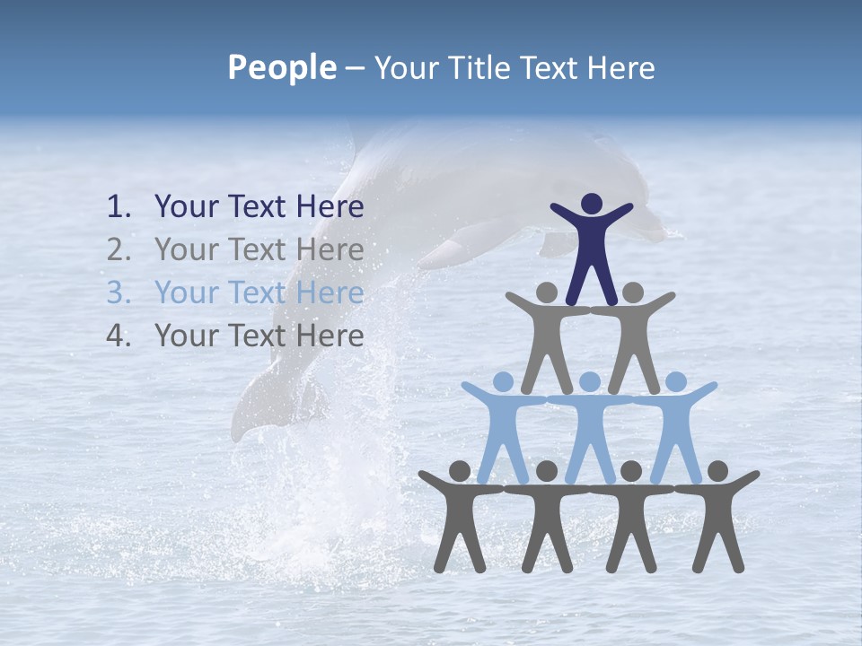 Board Group Character PowerPoint Template