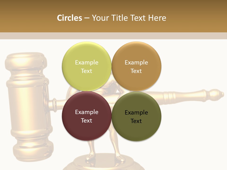 Idea Law Metaphor PowerPoint Template