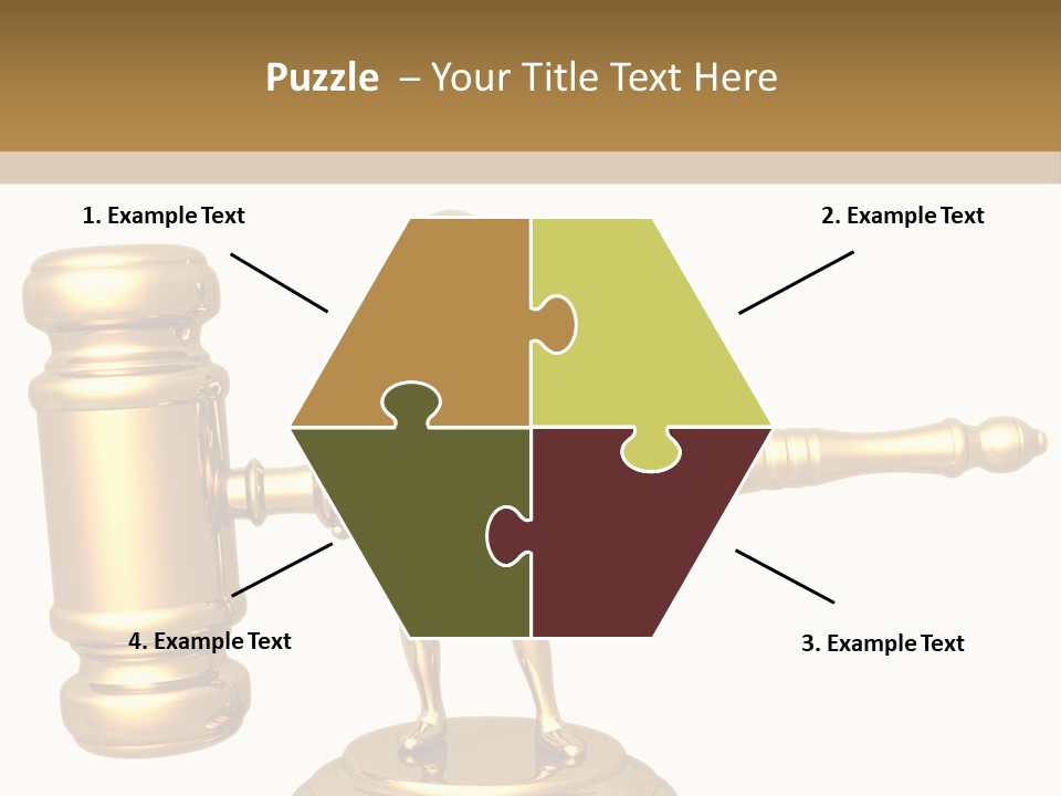 Idea Law Metaphor PowerPoint Template