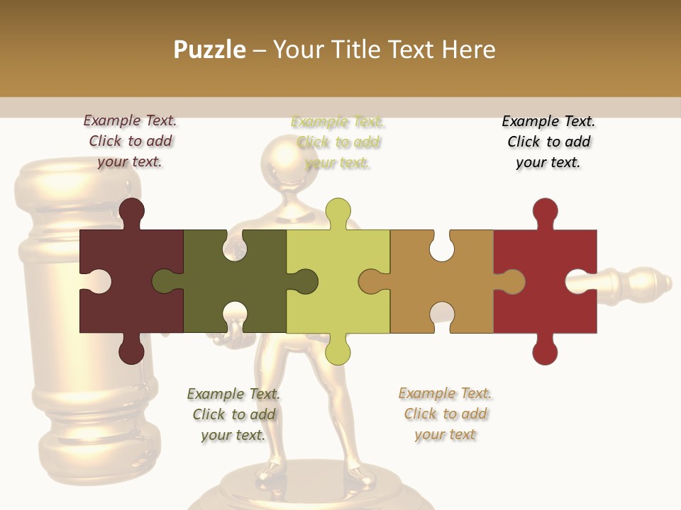 Idea Law Metaphor PowerPoint Template