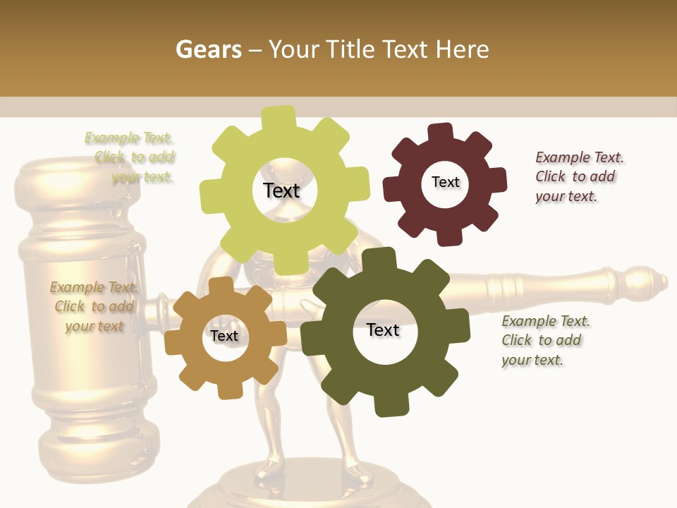 Idea Law Metaphor PowerPoint Template