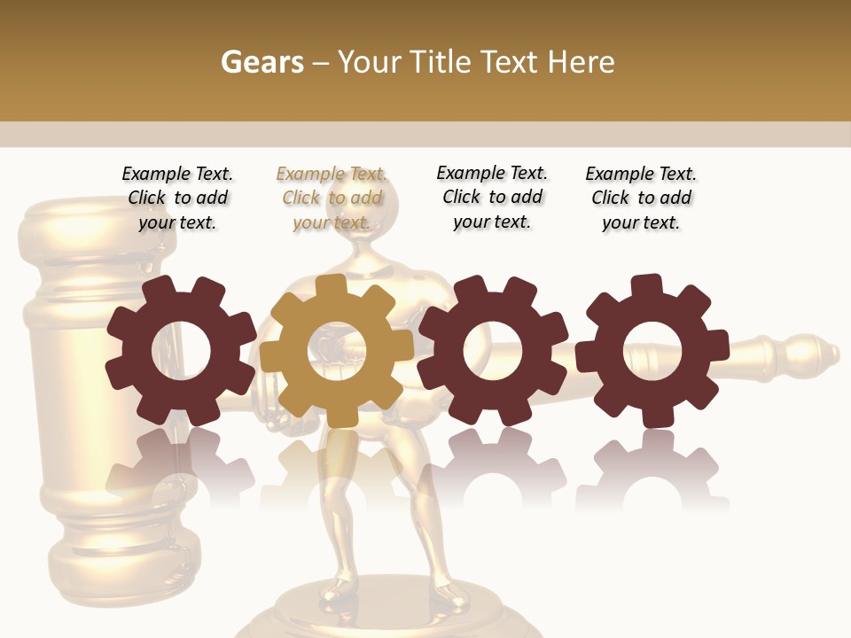 Idea Law Metaphor PowerPoint Template