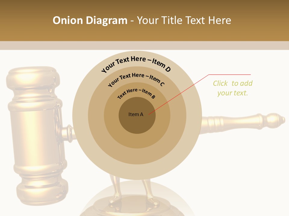Idea Law Metaphor PowerPoint Template