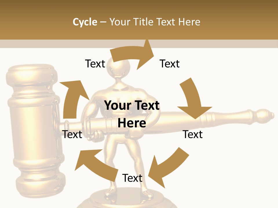 Idea Law Metaphor PowerPoint Template