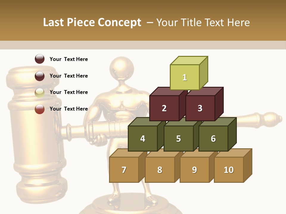 Idea Law Metaphor PowerPoint Template