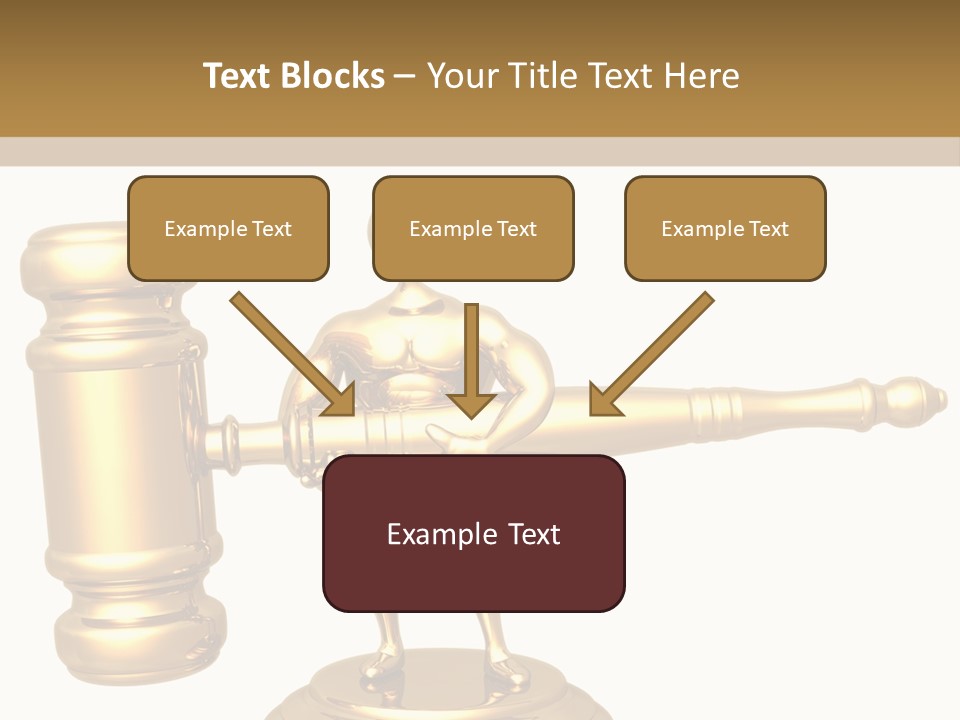 Idea Law Metaphor PowerPoint Template