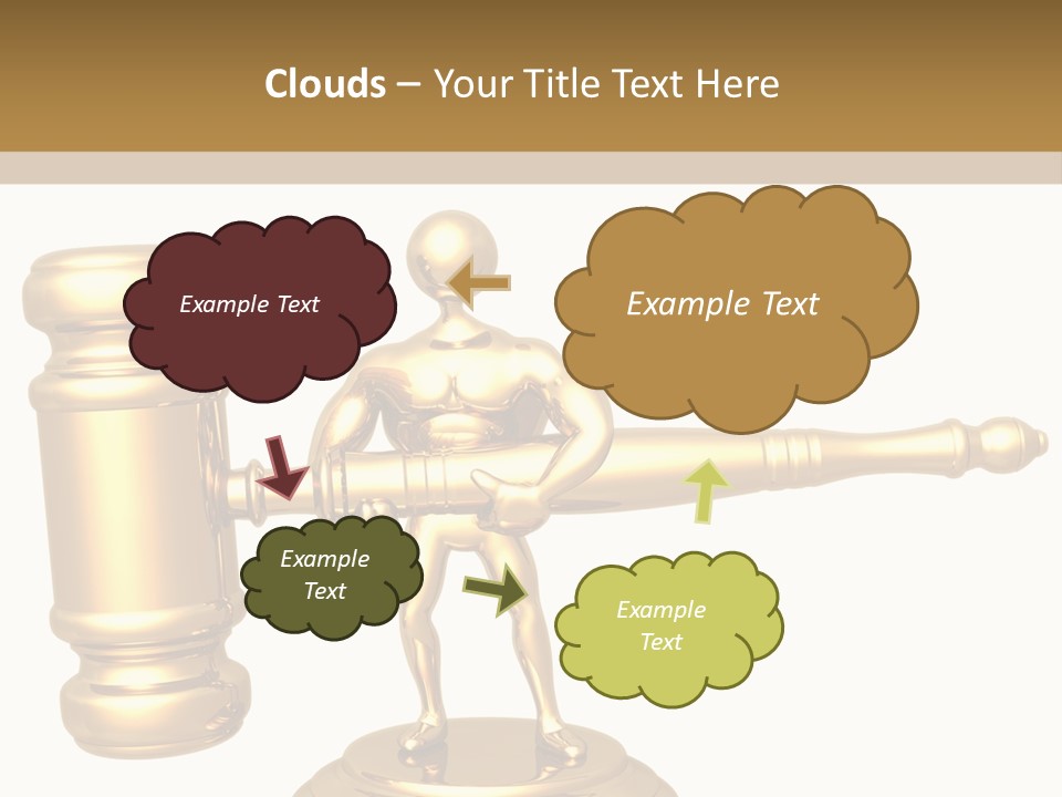 Idea Law Metaphor PowerPoint Template