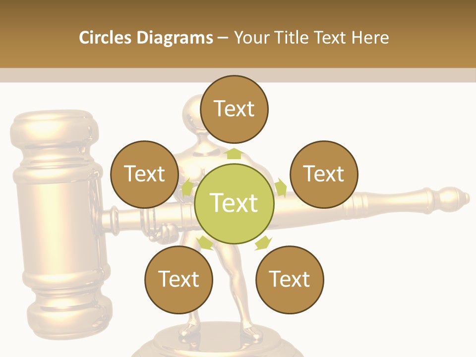 Idea Law Metaphor PowerPoint Template