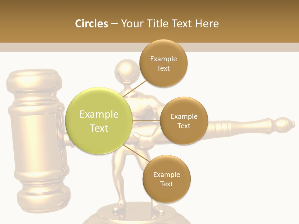 Idea Law Metaphor PowerPoint Template