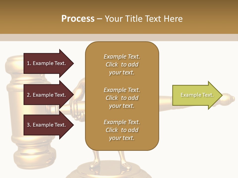 Idea Law Metaphor PowerPoint Template