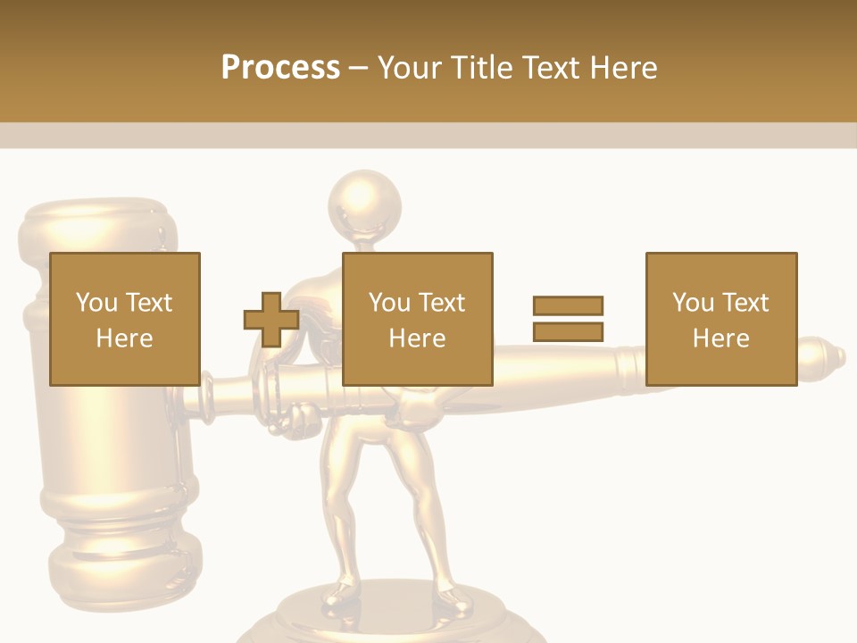 Idea Law Metaphor PowerPoint Template