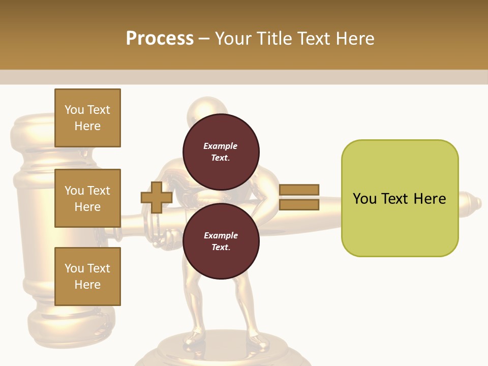 Idea Law Metaphor PowerPoint Template