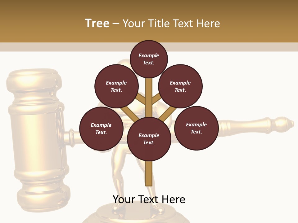 Idea Law Metaphor PowerPoint Template