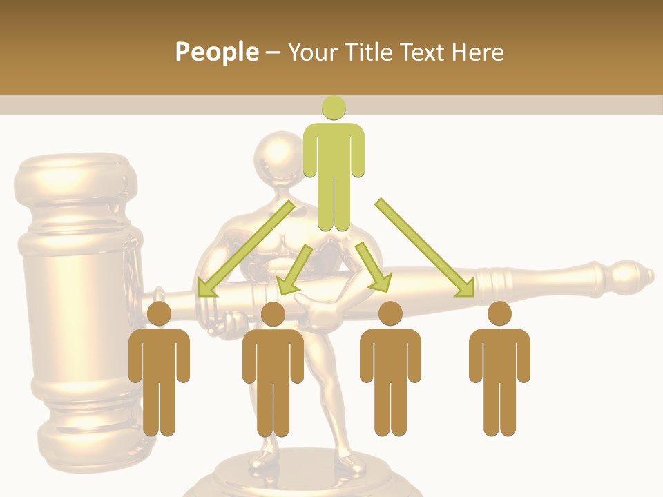 Idea Law Metaphor PowerPoint Template