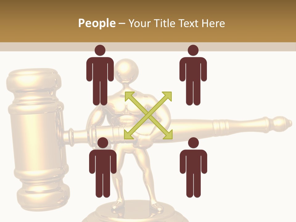 Idea Law Metaphor PowerPoint Template