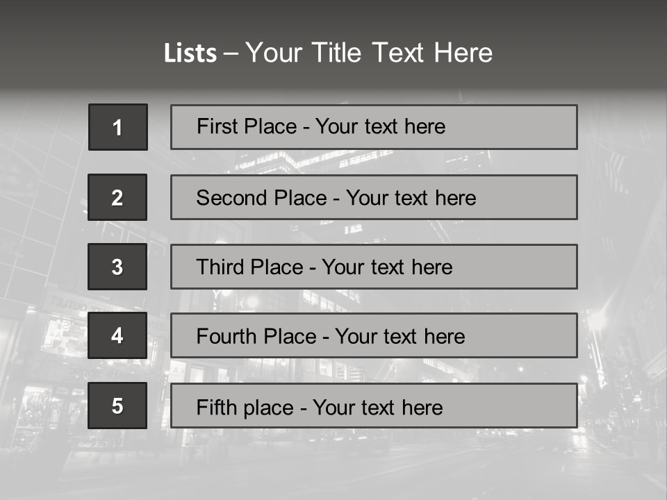 Urban Usa Bridge PowerPoint Template