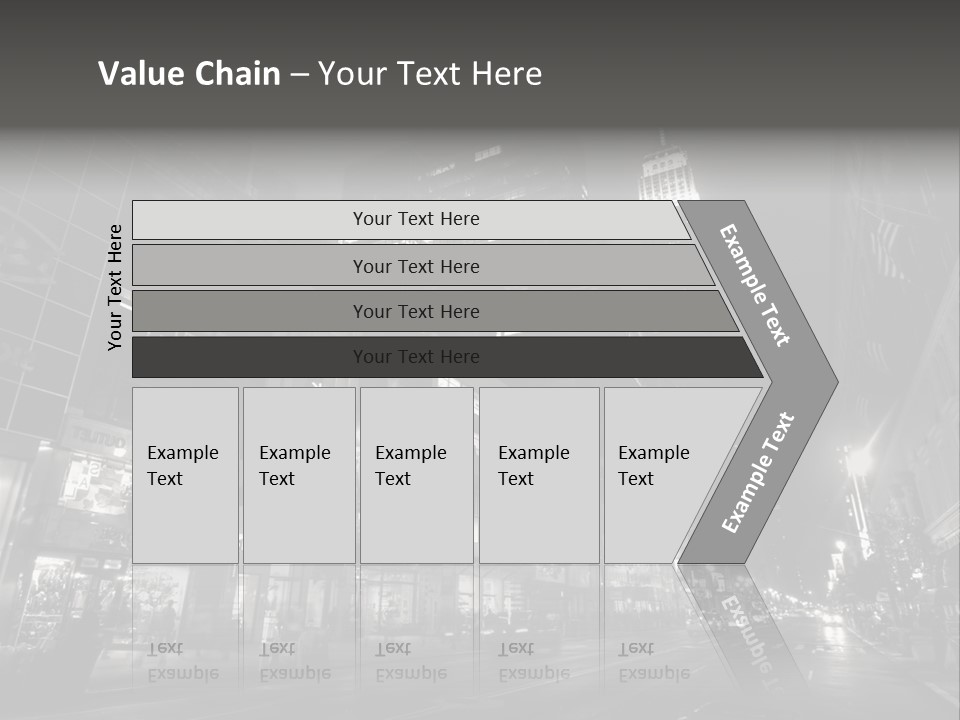 Urban Usa Bridge PowerPoint Template