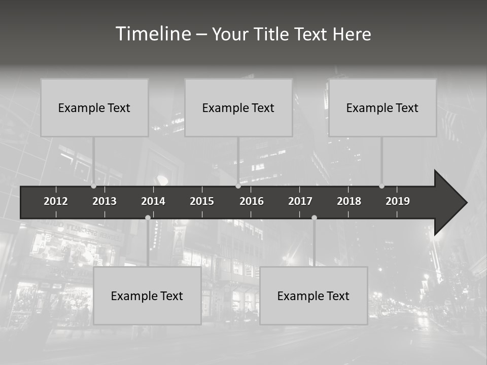 Urban Usa Bridge PowerPoint Template