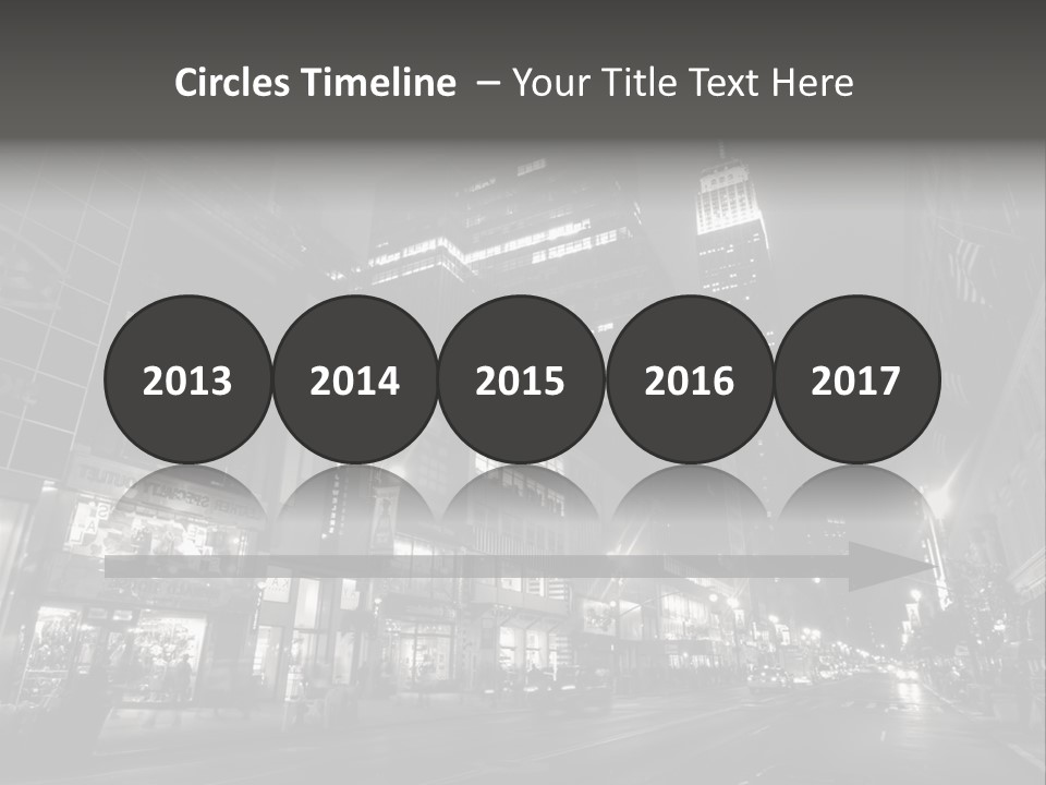 Urban Usa Bridge PowerPoint Template