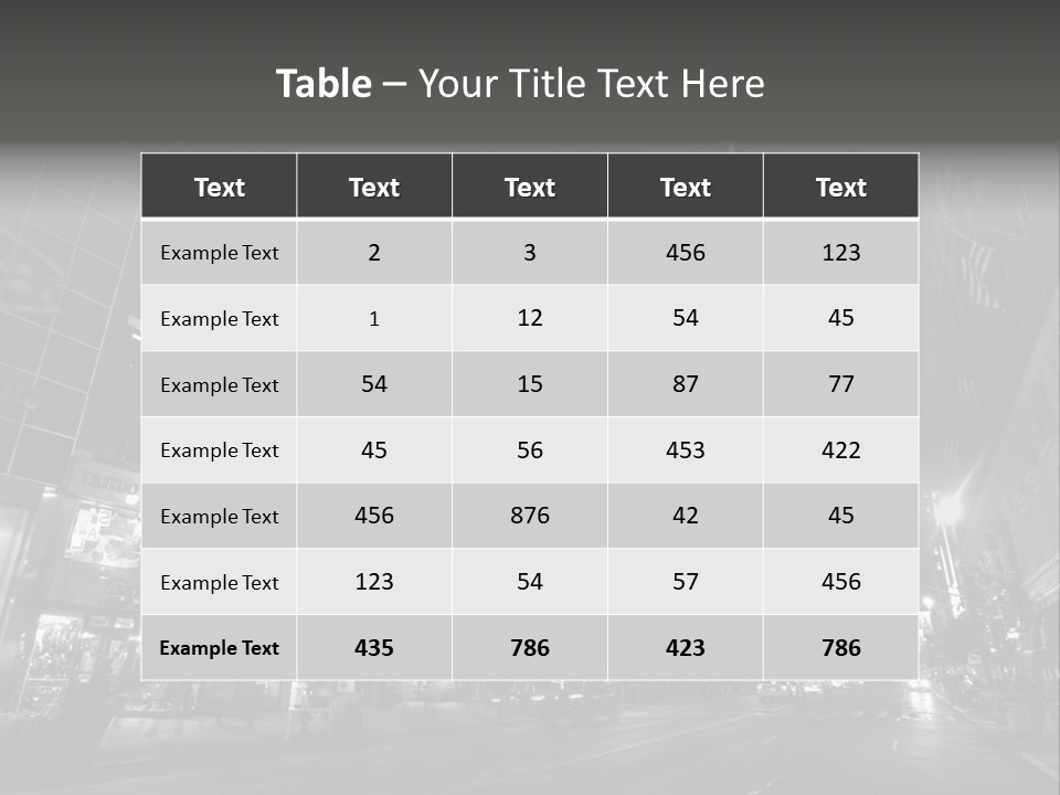 Urban Usa Bridge PowerPoint Template