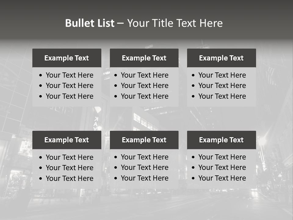 Urban Usa Bridge PowerPoint Template