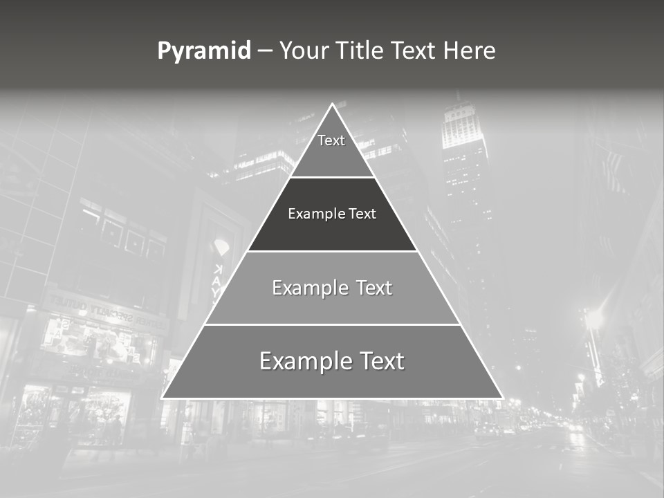 Urban Usa Bridge PowerPoint Template