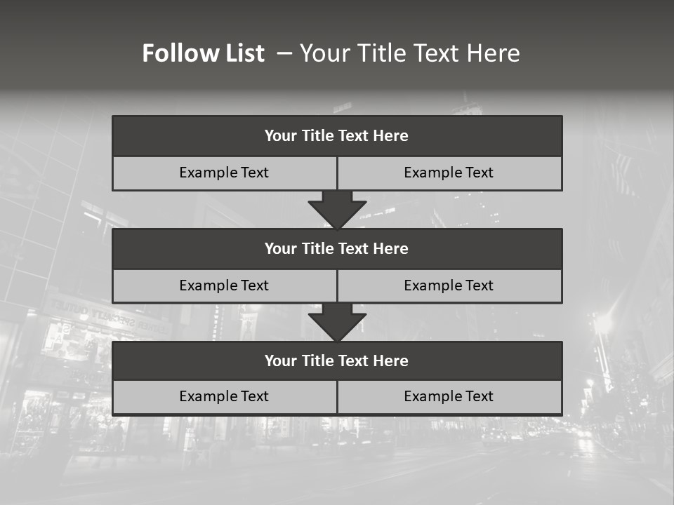 Urban Usa Bridge PowerPoint Template