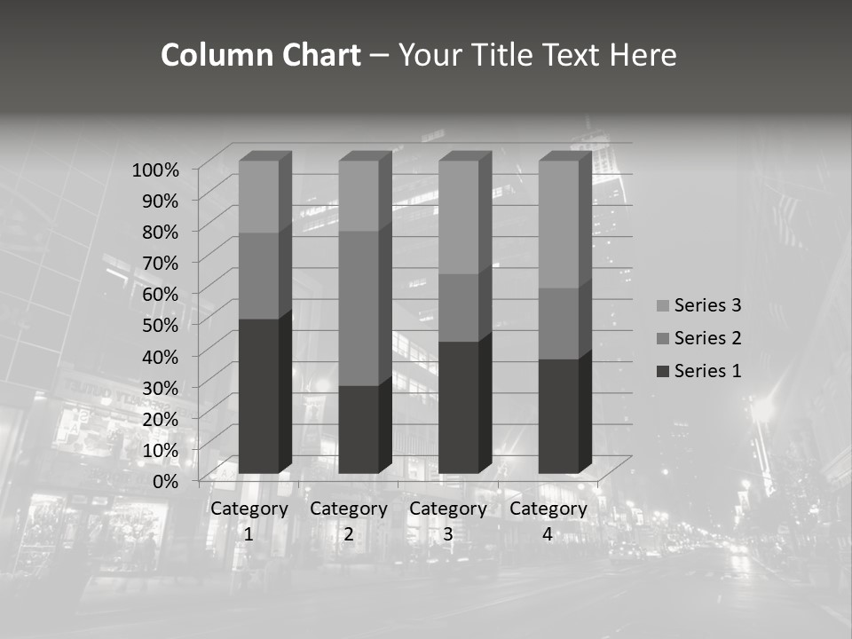 Urban Usa Bridge PowerPoint Template