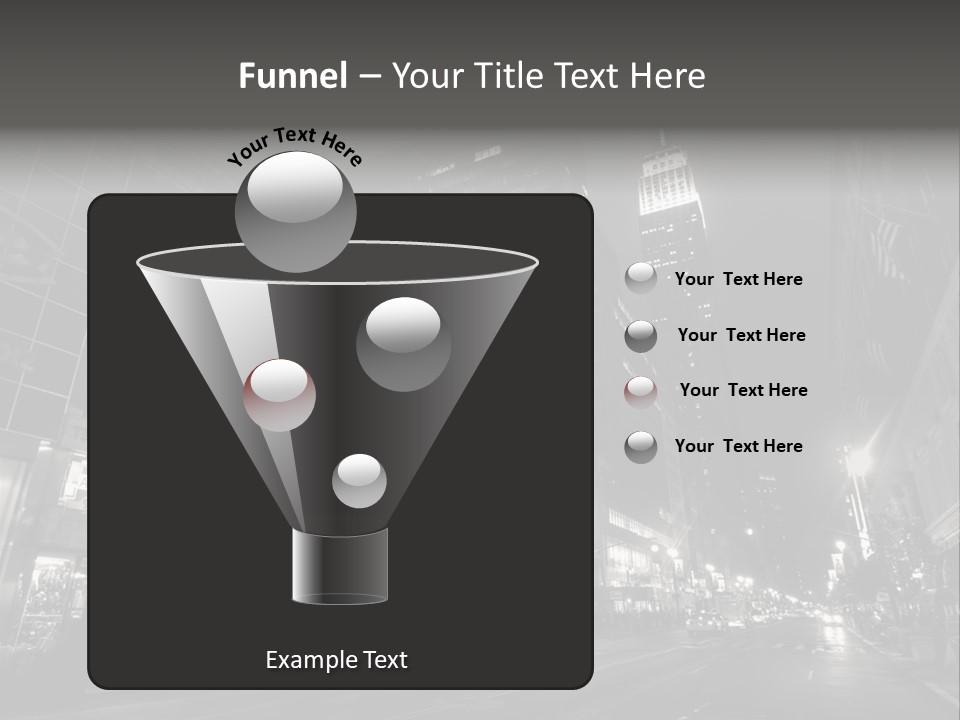Urban Usa Bridge PowerPoint Template