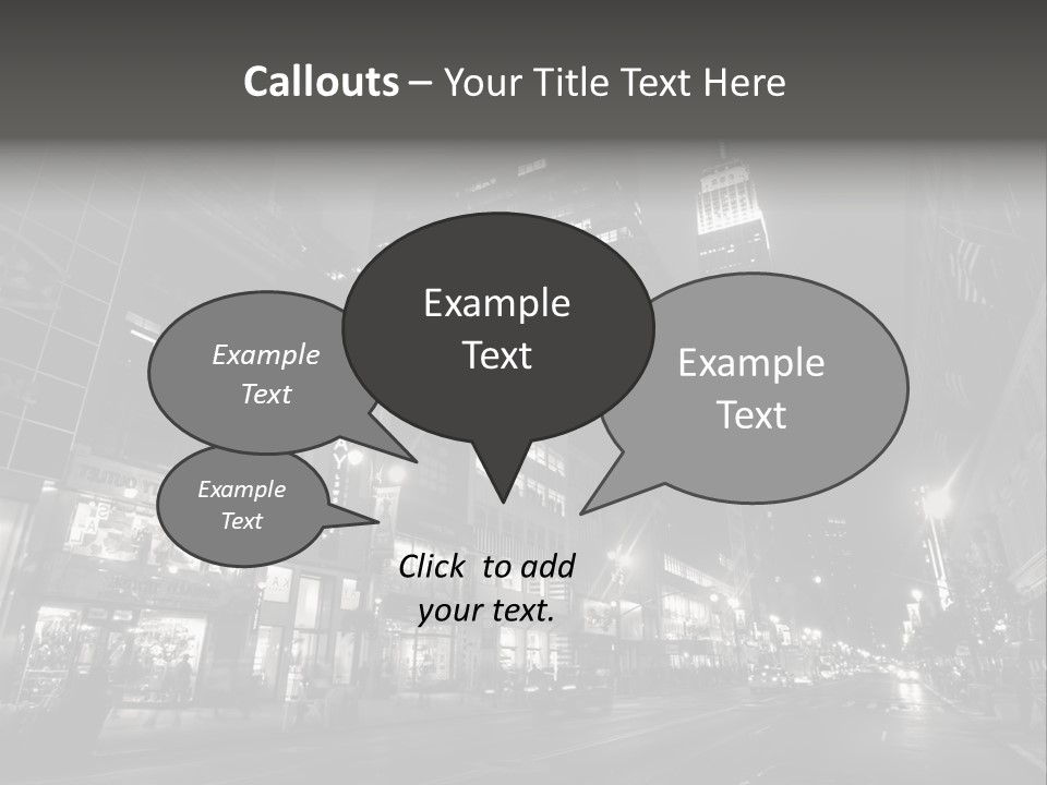 Urban Usa Bridge PowerPoint Template