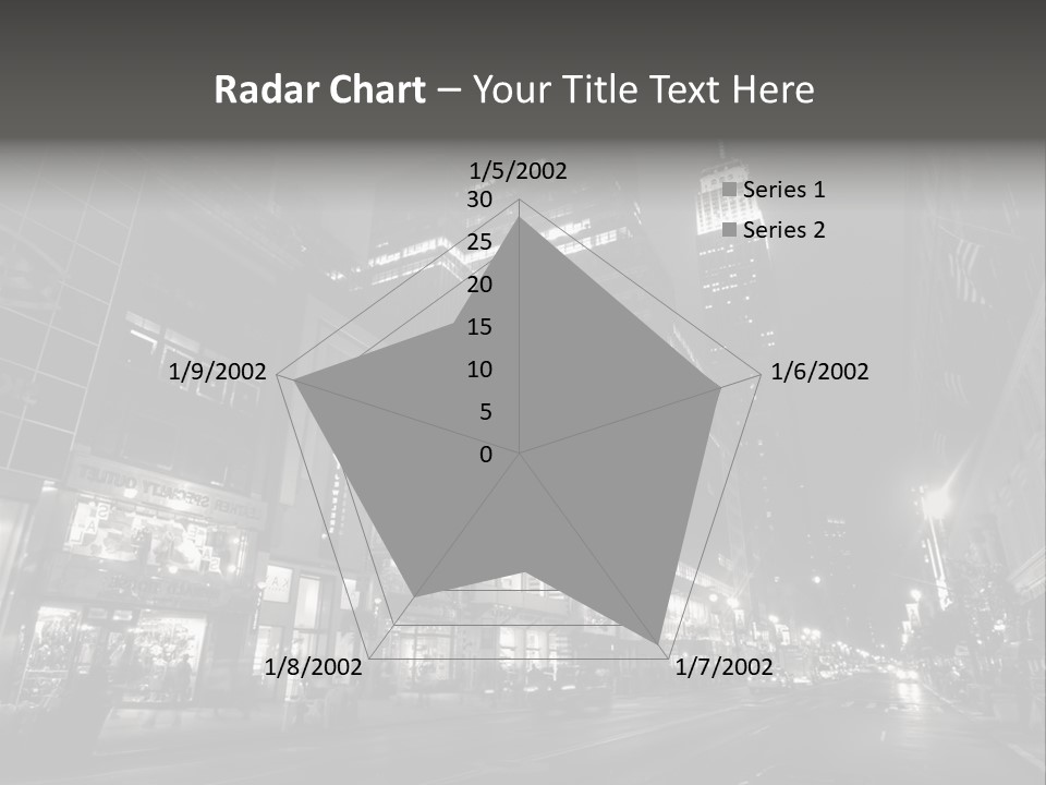 Urban Usa Bridge PowerPoint Template