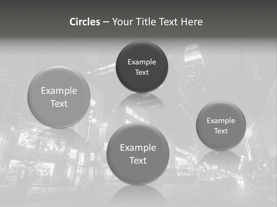 Urban Usa Bridge PowerPoint Template