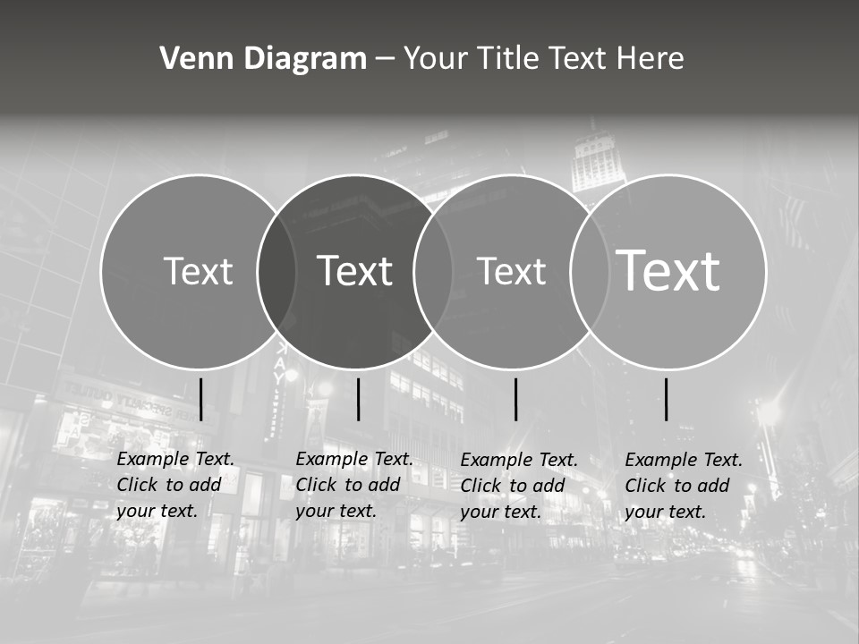 Urban Usa Bridge PowerPoint Template
