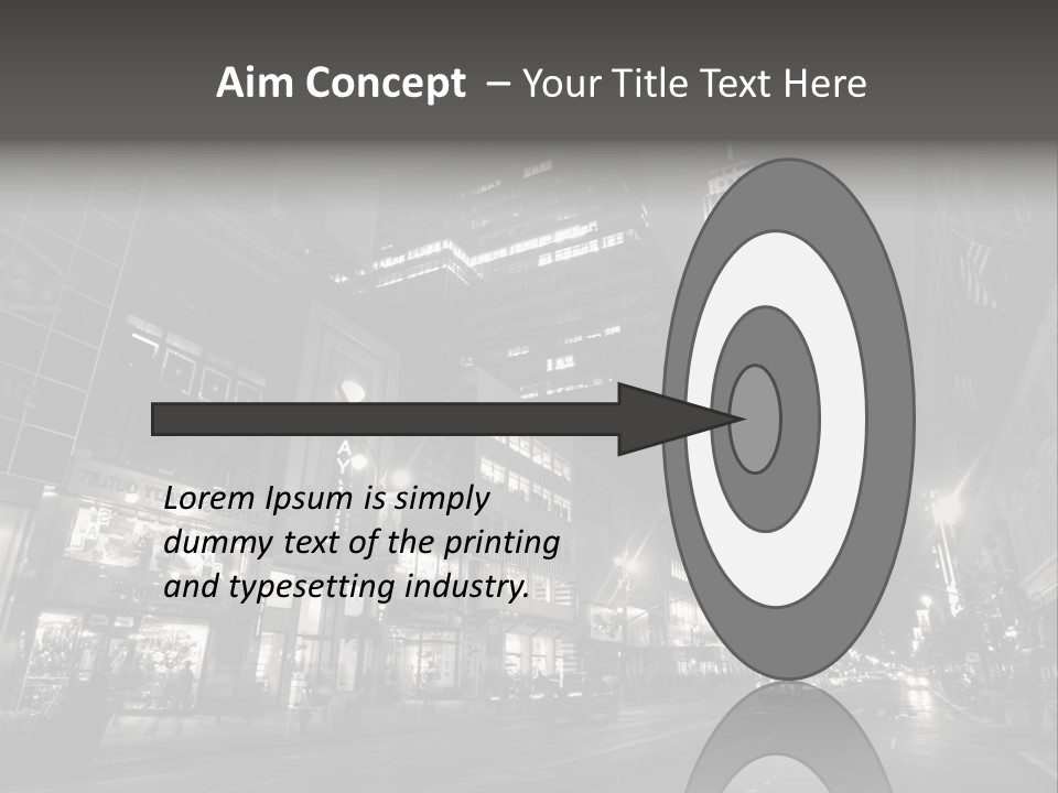 Urban Usa Bridge PowerPoint Template