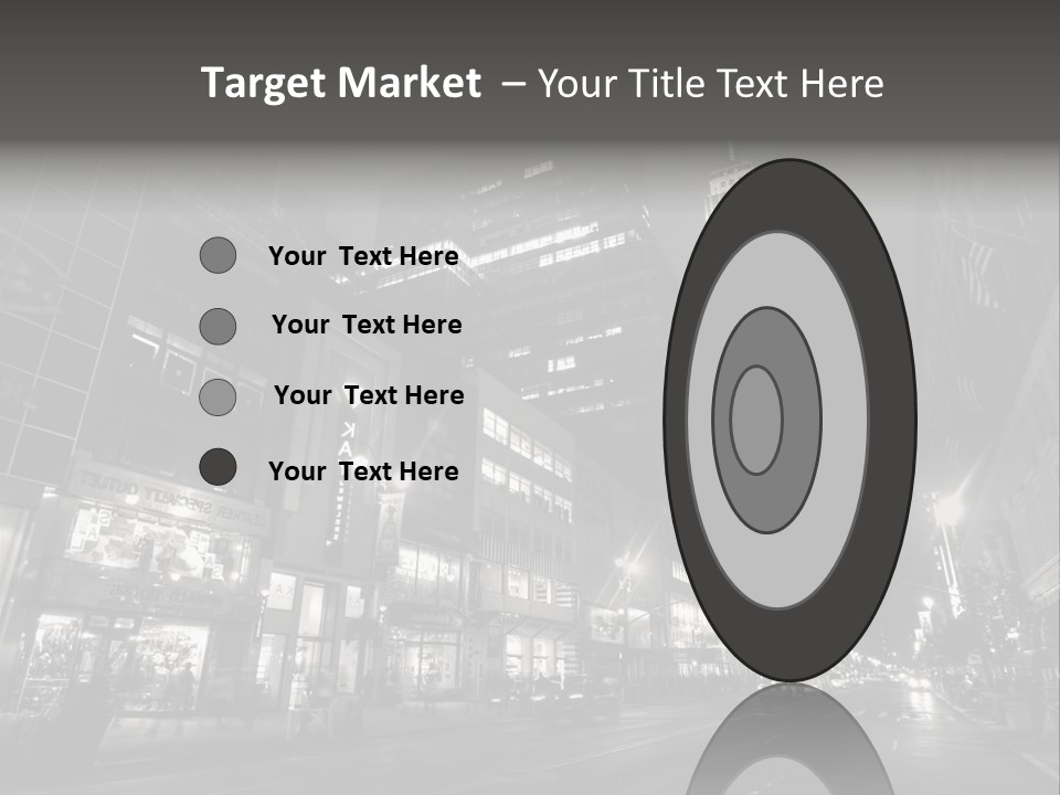 Urban Usa Bridge PowerPoint Template