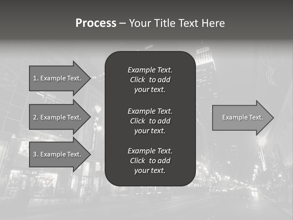 Urban Usa Bridge PowerPoint Template