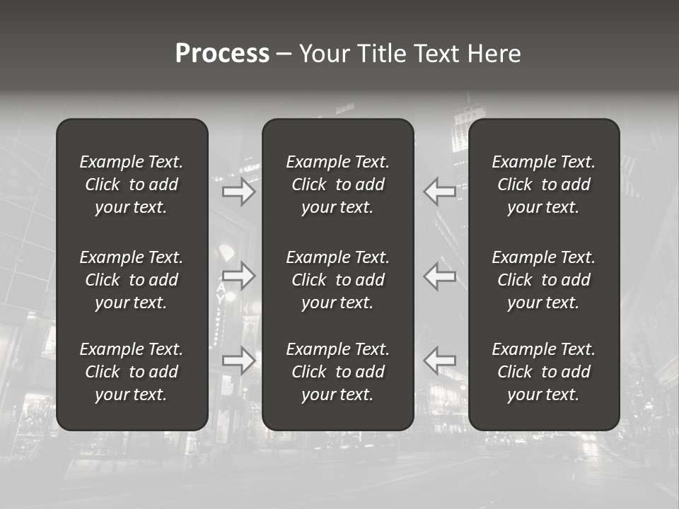 Urban Usa Bridge PowerPoint Template