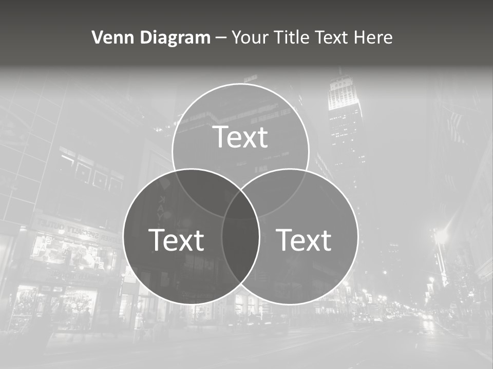 Urban Usa Bridge PowerPoint Template