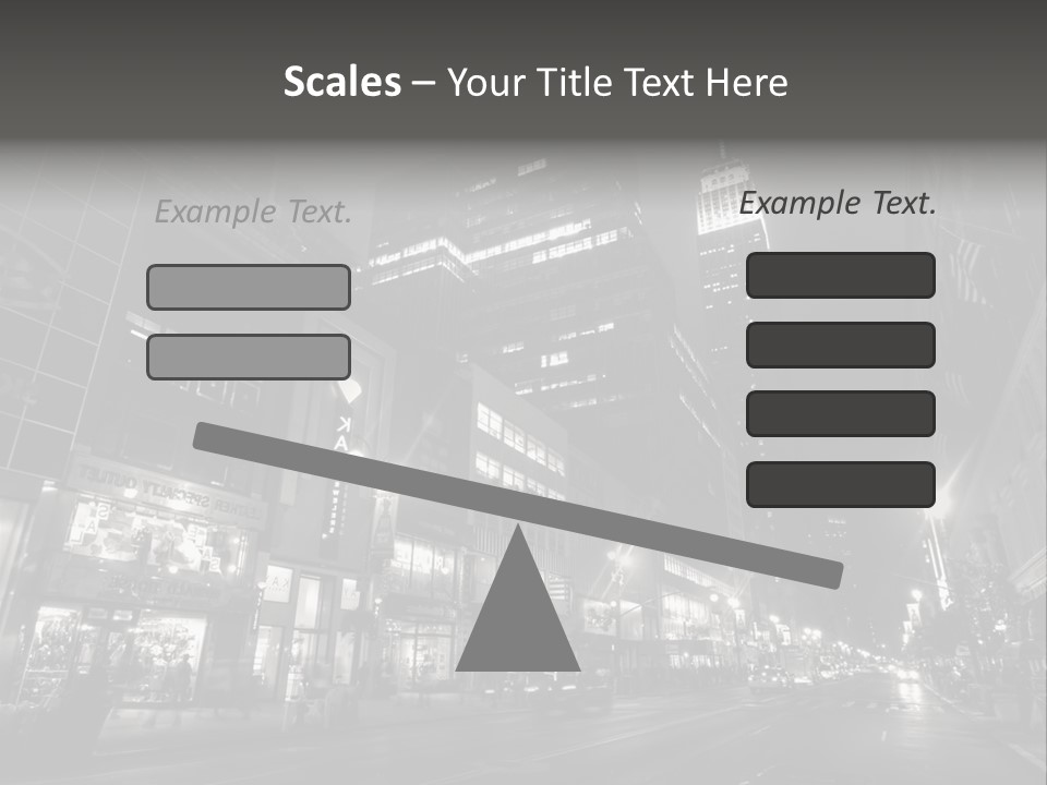 Urban Usa Bridge PowerPoint Template