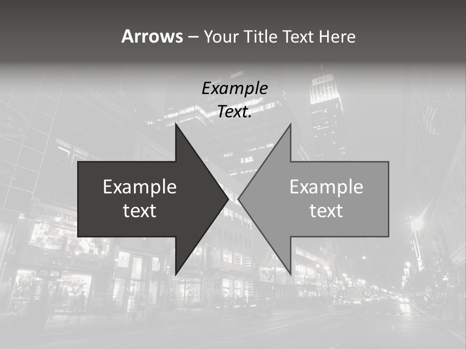 Urban Usa Bridge PowerPoint Template