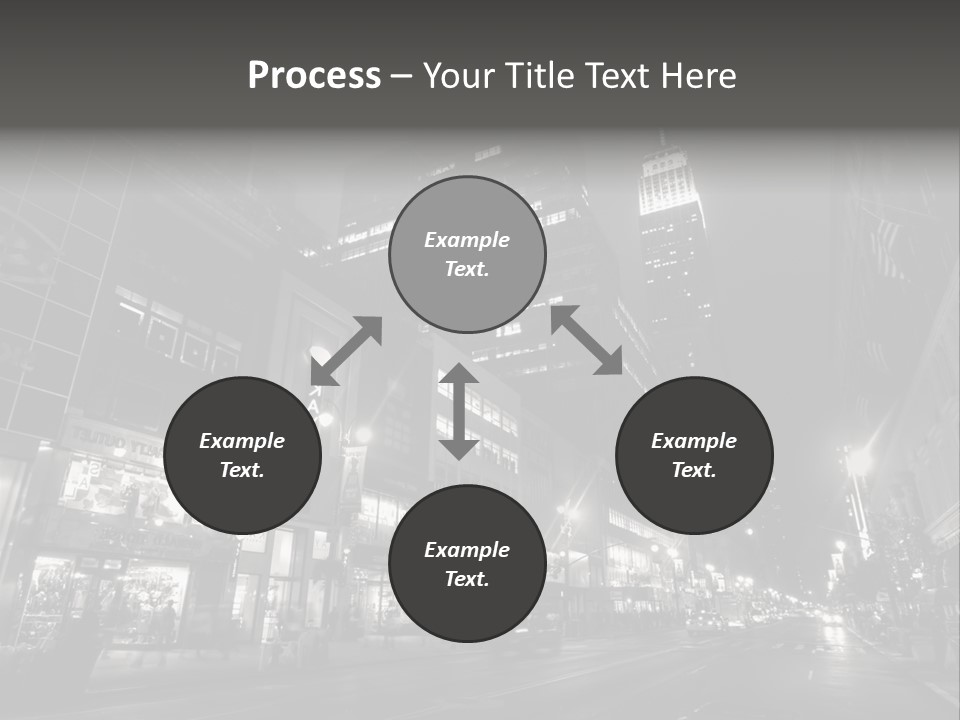 Urban Usa Bridge PowerPoint Template