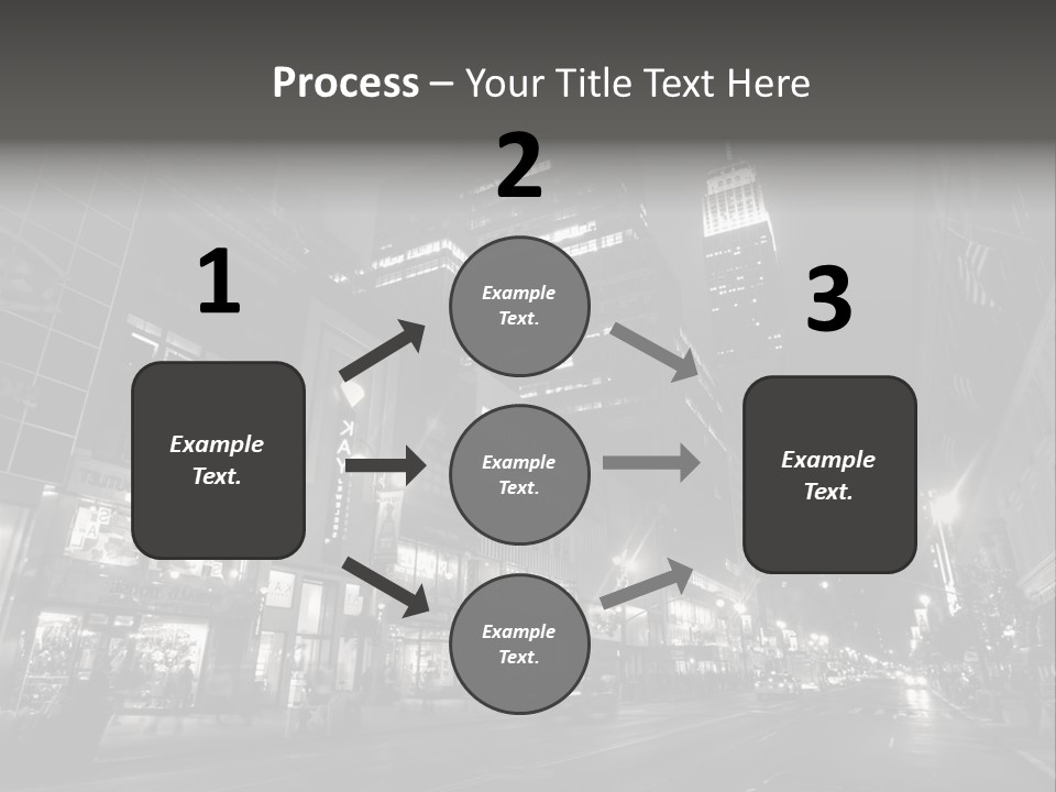 Urban Usa Bridge PowerPoint Template