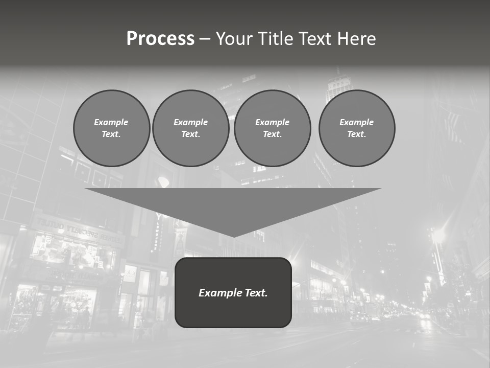 Urban Usa Bridge PowerPoint Template