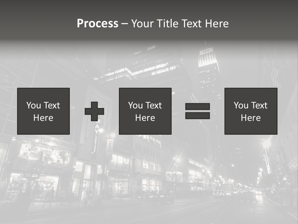 Urban Usa Bridge PowerPoint Template
