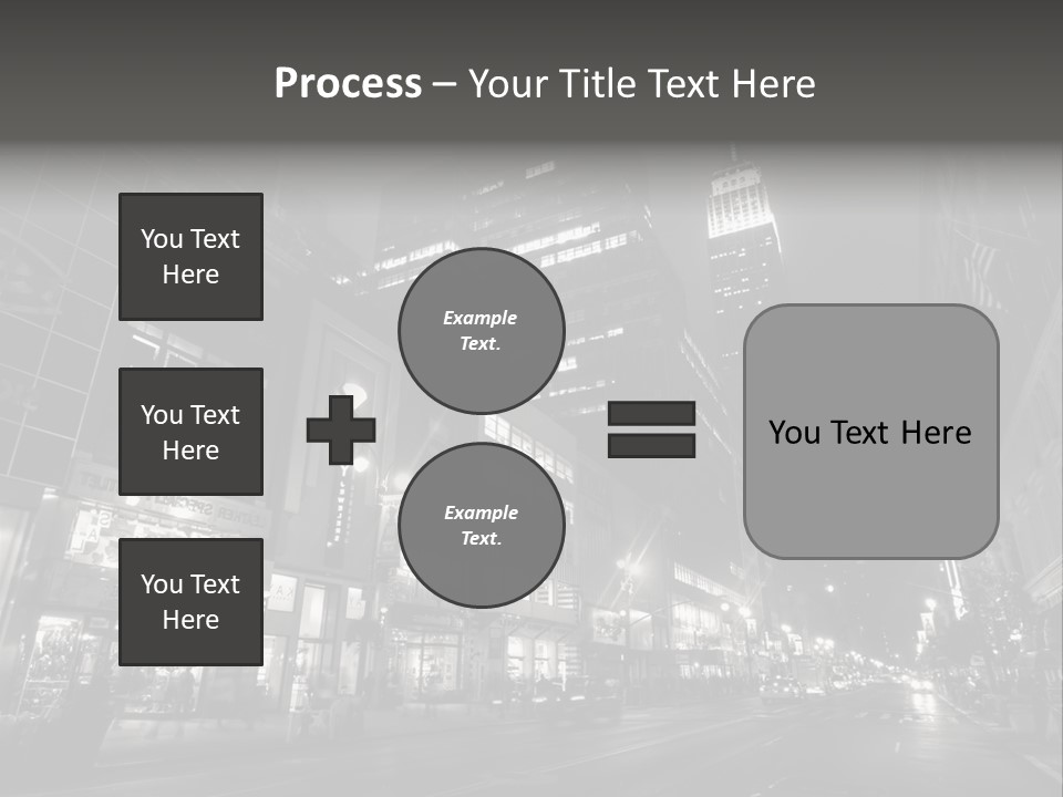 Urban Usa Bridge PowerPoint Template