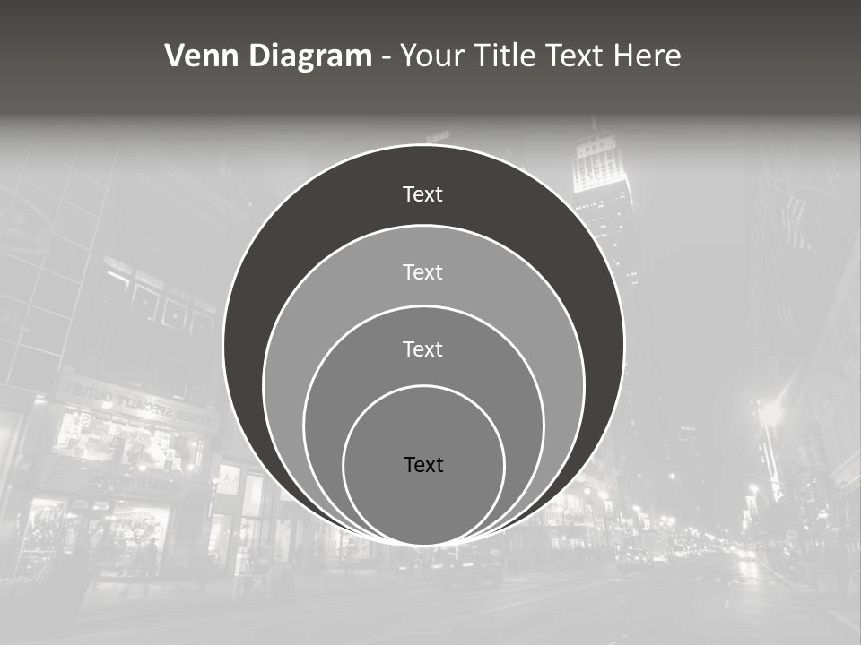 Urban Usa Bridge PowerPoint Template
