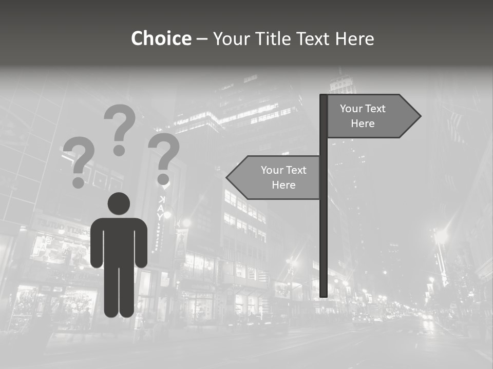 Urban Usa Bridge PowerPoint Template