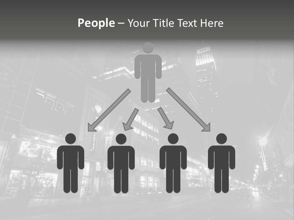 Urban Usa Bridge PowerPoint Template