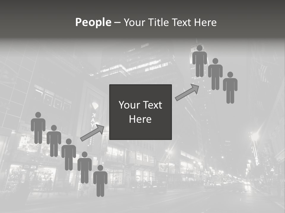 Urban Usa Bridge PowerPoint Template
